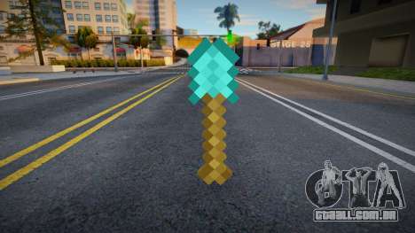 Minecraft Shovel para GTA San Andreas