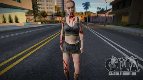 Zombie skin v4 para GTA San Andreas