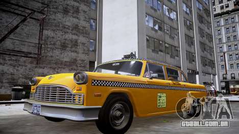 Checker Marathon 1977 Taxi V.1 para GTA 4