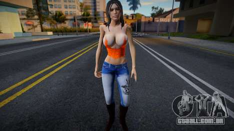 Excella Girlfriend Mod v2 para GTA San Andreas