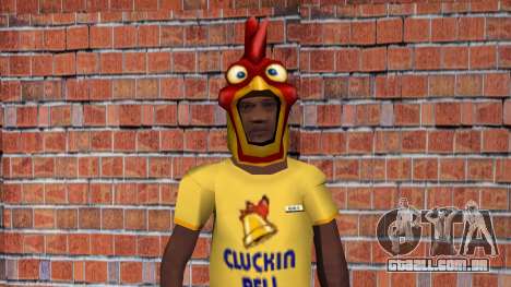 Cluckin Bell Worker in San Andreas para GTA Vice City