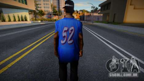 New Grove Street skin v3 para GTA San Andreas