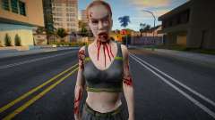 Zombie skin v4 para GTA San Andreas
