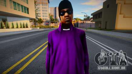 Ballas 3 HD skin para GTA San Andreas