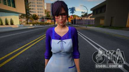 DOAXVV Nagisa Steaming Apron para GTA San Andreas