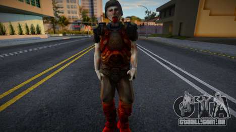 Skin from DOOM 3 v2 para GTA San Andreas