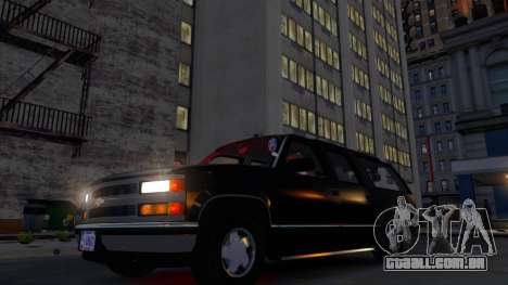 Chevrolet Suburban GMT 400 do FBI 1998 para GTA 4