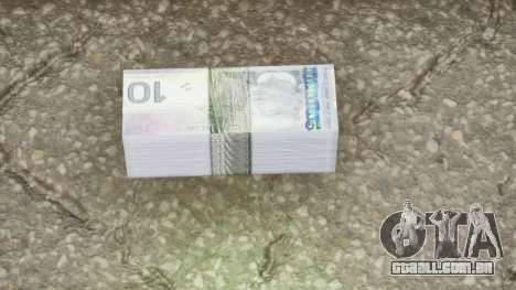 Realistic Banknote CAD 10