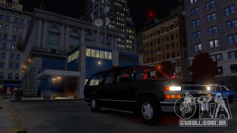 Chevrolet Suburban GMT 400 do FBI 1998 para GTA 4