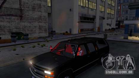 Chevrolet Suburban GMT 400 do FBI 1998 para GTA 4