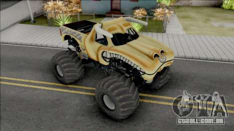 Monster Bulldozer from Monster Jam para GTA San Andreas