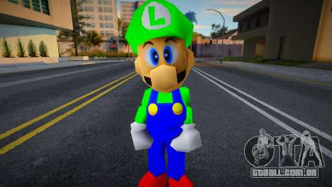 Luigi (SuperMario 64) para GTA San Andreas