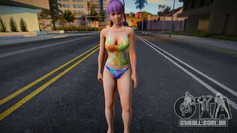 Ayane from Dead or Alive Bikini para GTA San Andreas