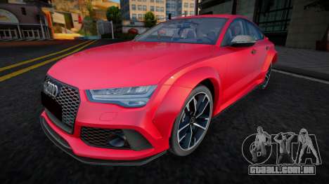 Audi RS7 (Briliant) para GTA San Andreas
