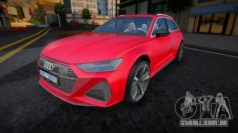 Audi RS6 Avant (Fist) para GTA San Andreas