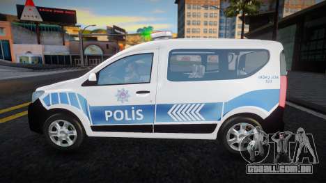 Dacia Dokker 1.5 Dci Ambiance Polis para GTA San Andreas