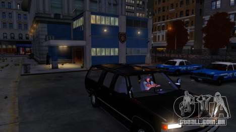 Chevrolet Suburban GMT 400 do FBI 1998 para GTA 4