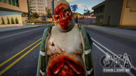 Zombie ciccione para GTA San Andreas