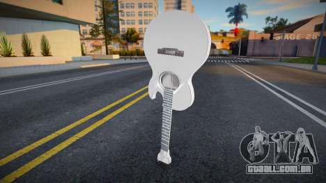 Guitarra branca de Viktor Tsoi para GTA San Andreas