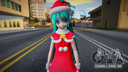 PDFT Hatsune Miku Christmas para GTA San Andreas