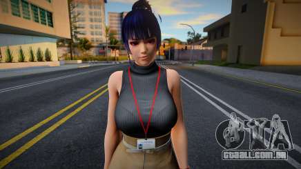 DOAXVV Nyotengu - Yom Office Wear para GTA San Andreas