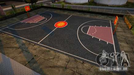 Macedonian Basket Court at Playa del Seville HQ para GTA San Andreas