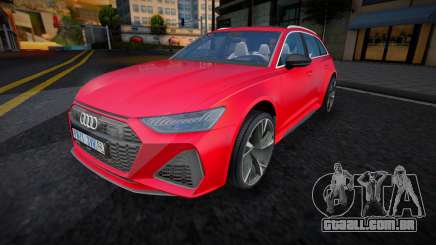 Audi RS6 Avant (Fist) para GTA San Andreas