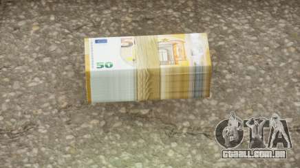 Realistic Banknote Euro 50 para GTA San Andreas Definitive Edition