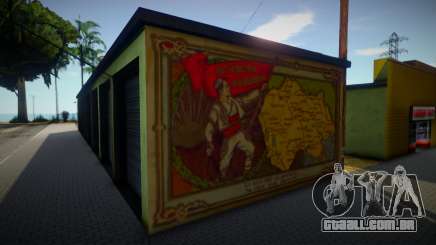 Independent Macedonia Mural (LQ 256x128) para GTA San Andreas
