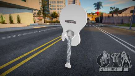 Guitarra branca de Viktor Tsoi para GTA San Andreas
