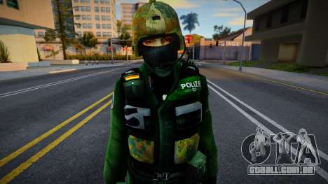 Gsg9 (Polizei Alemão) da Fonte de Contra-Ataque para GTA San Andreas