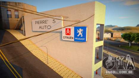 Pierre Auto (Peugeot-Citroen Dealer) para GTA San Andreas