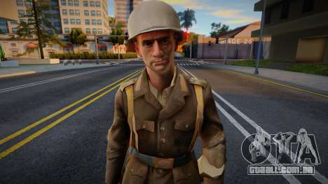 Soldado Alemão (África) de Call of Duty 2 para GTA San Andreas