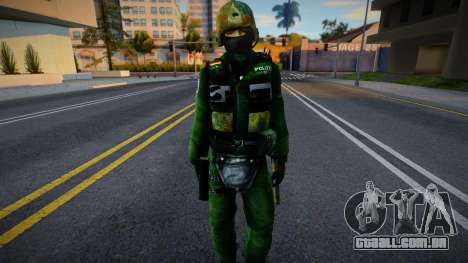 Gsg9 (Polizei Alemão) da Fonte de Contra-Ataque para GTA San Andreas