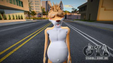 Cute Hyper Furry v1 para GTA San Andreas