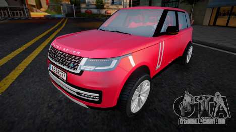 Land Rover Range Rover 2022 (Assorin) para GTA San Andreas