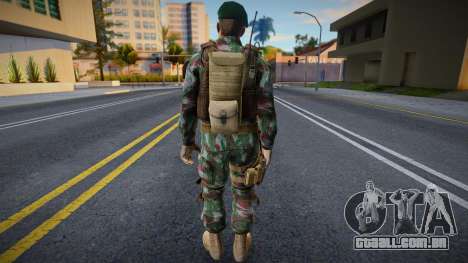 Soldado do Exército Brasileiro para GTA San Andreas