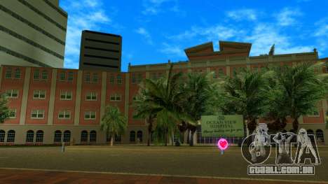 Novas texturas para o Hospital Ocean View para GTA Vice City