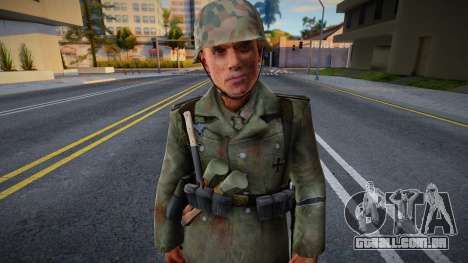 Soldado da Wehrmacht V2 para GTA San Andreas