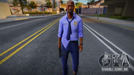 Luís de Left 4 Dead (Policial) v4 para GTA San Andreas