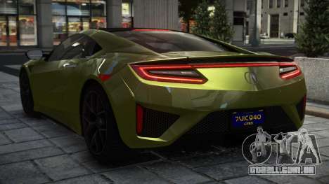 Acura NSX NC1 para GTA 4