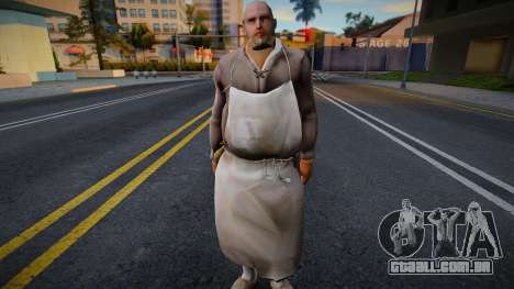 Açougueiro da Idade Média para GTA San Andreas