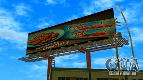 Billboard Chocolate Chip para GTA Vice City