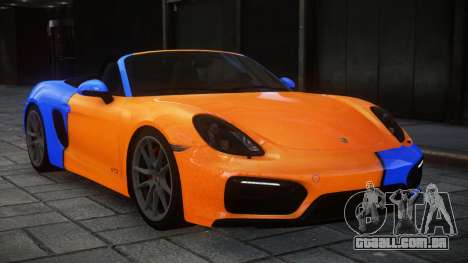 Porsche Boxster 981 GTS S4 para GTA 4