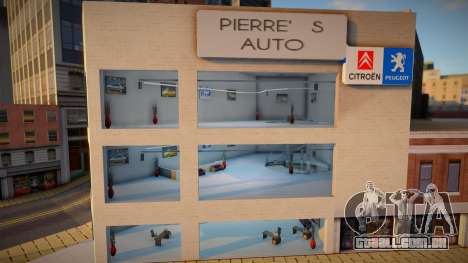 Pierre Auto (Peugeot-Citroen Dealer) para GTA San Andreas