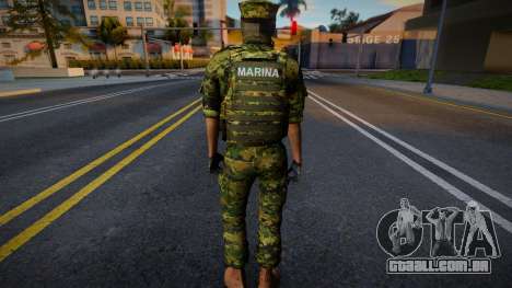 Soldado da Marinha mexicana para GTA San Andreas