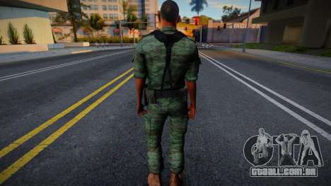 Soldado das Forças Blindadas do México para GTA San Andreas