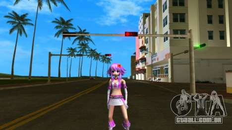 Neptune (Idol) from Hyperdimension Neptunia para GTA Vice City