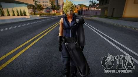 Cloud Strife FFVII para GTA San Andreas