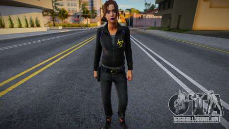 Zoe (Assassino Caótico) de Left 4 Dead para GTA San Andreas